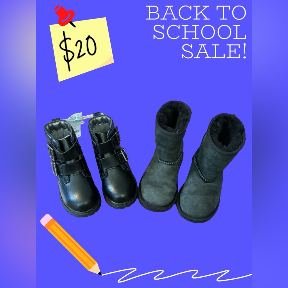 Toddler girls size 10 boots